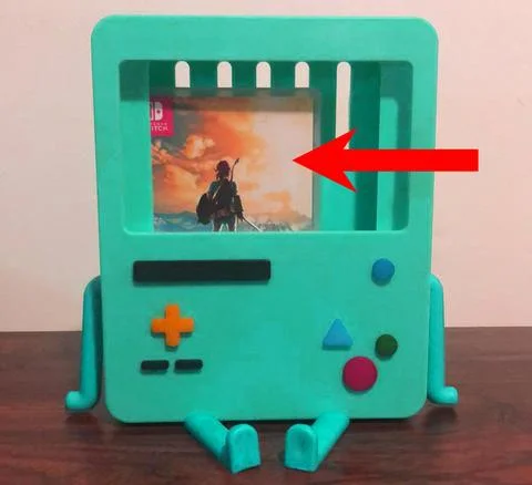 bmo beemo nintendo switch storage stand