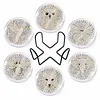 [Upgrade]6pcs/set DIY Diamond Painting Waterproof Case Classic Animal Pearl Art Coaster Gift Decor Set