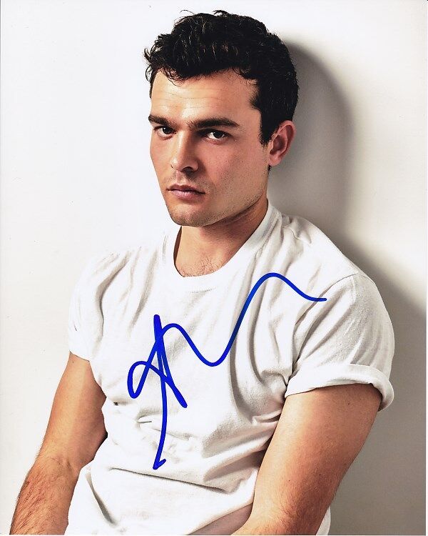 ALDEN ENRENREICH Signed Autographed Photo Poster painting STAR WARS HANS SOLO