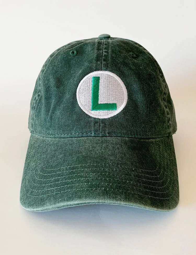 Luigi L Embroidered Cap