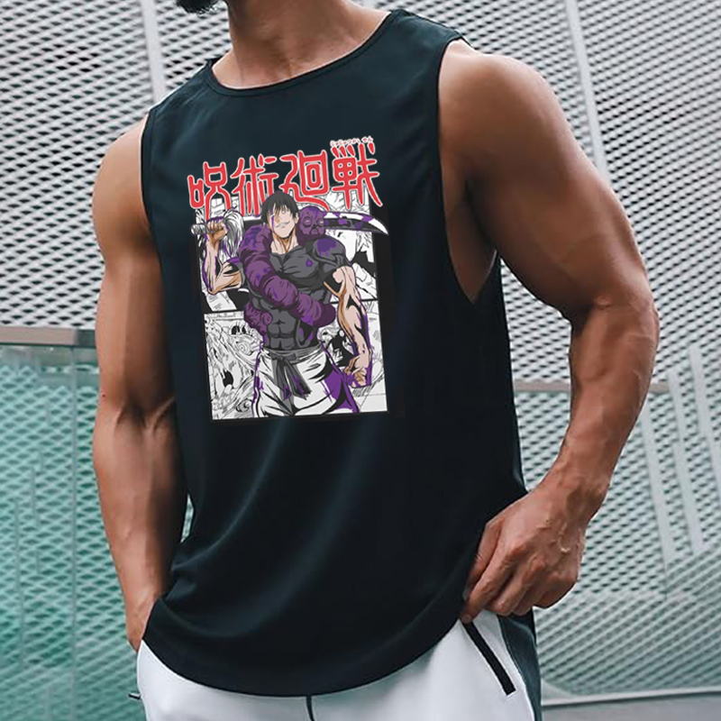 Men's Anima Printed Fitness Tank Top