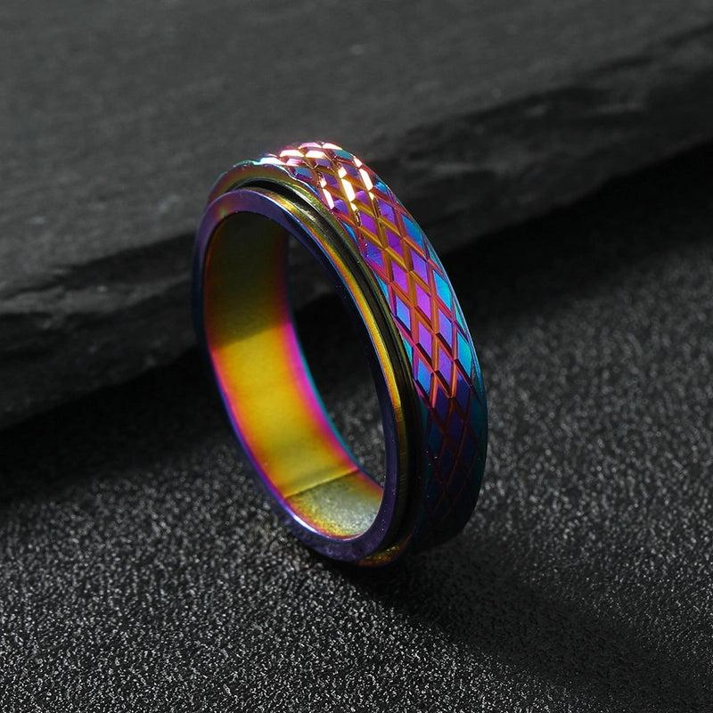 Casual Minimalist Geometric 304 Stainless Steel Plating Unisex Rings