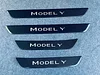 适用于特斯拉Tesla MODEL Y不锈钢外置门槛条迎宾踏板车门防踩贴