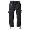 Men's Loose Straight Multi-pocket Outdoor Overalls