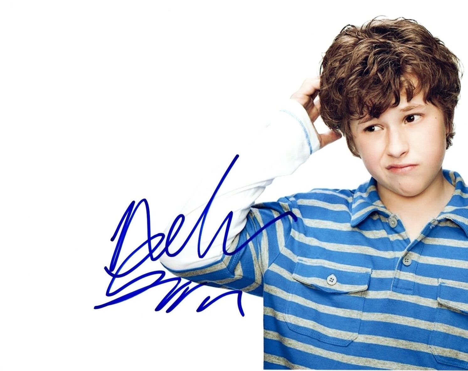 Nolan Gould Signed Autographed 8x10 Photo Poster painting Modern Family Luke COA VD