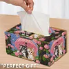 Regenschirm 5d DIY Diamantmalerei handgemachte Taschentuchhalter Holz Taschentuch Box Handwerk