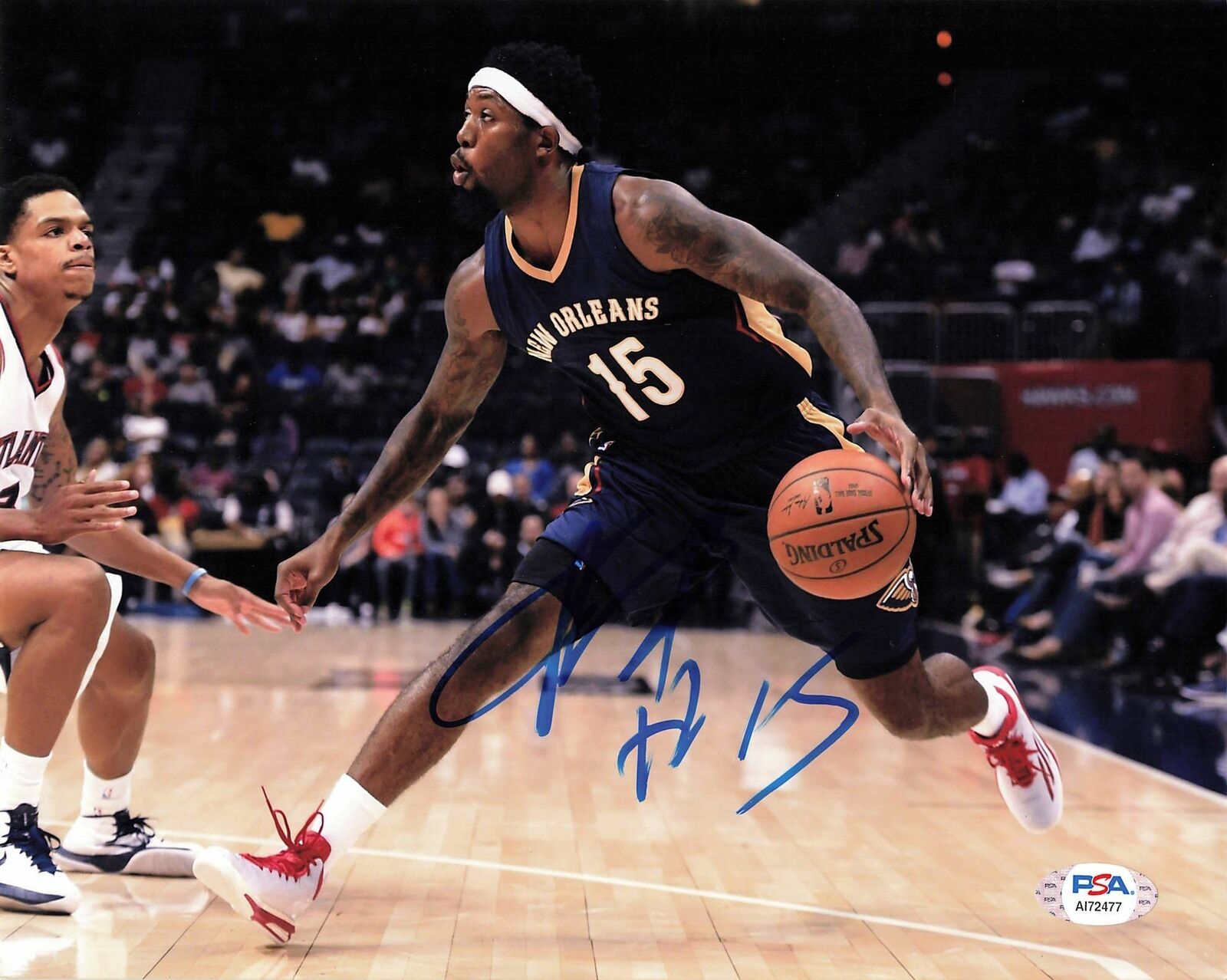 JOHN SALMONS signed 8x10 Photo Poster painting PSA/DNA New Orleans Pelicans Autographed