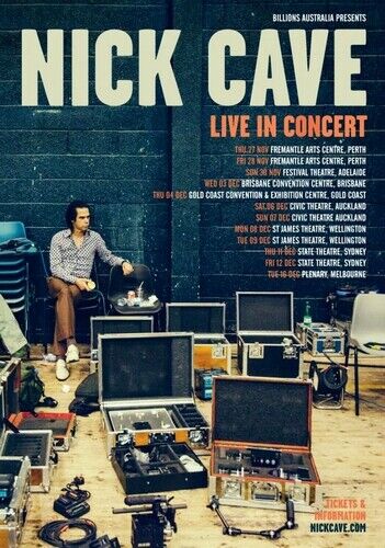 NICK CAVE POSTER - AUSTRALIAN TOUR - Photo Poster painting QUALITY INSERT -  POST!