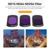 NEEWER Filter Suitable For DJI Pocket3 Magnetic Filter Set Black Soft Filter ND Filter CPL Polarizing Filter UV Protection Anti-Light Pollution DJI Camera Accessories