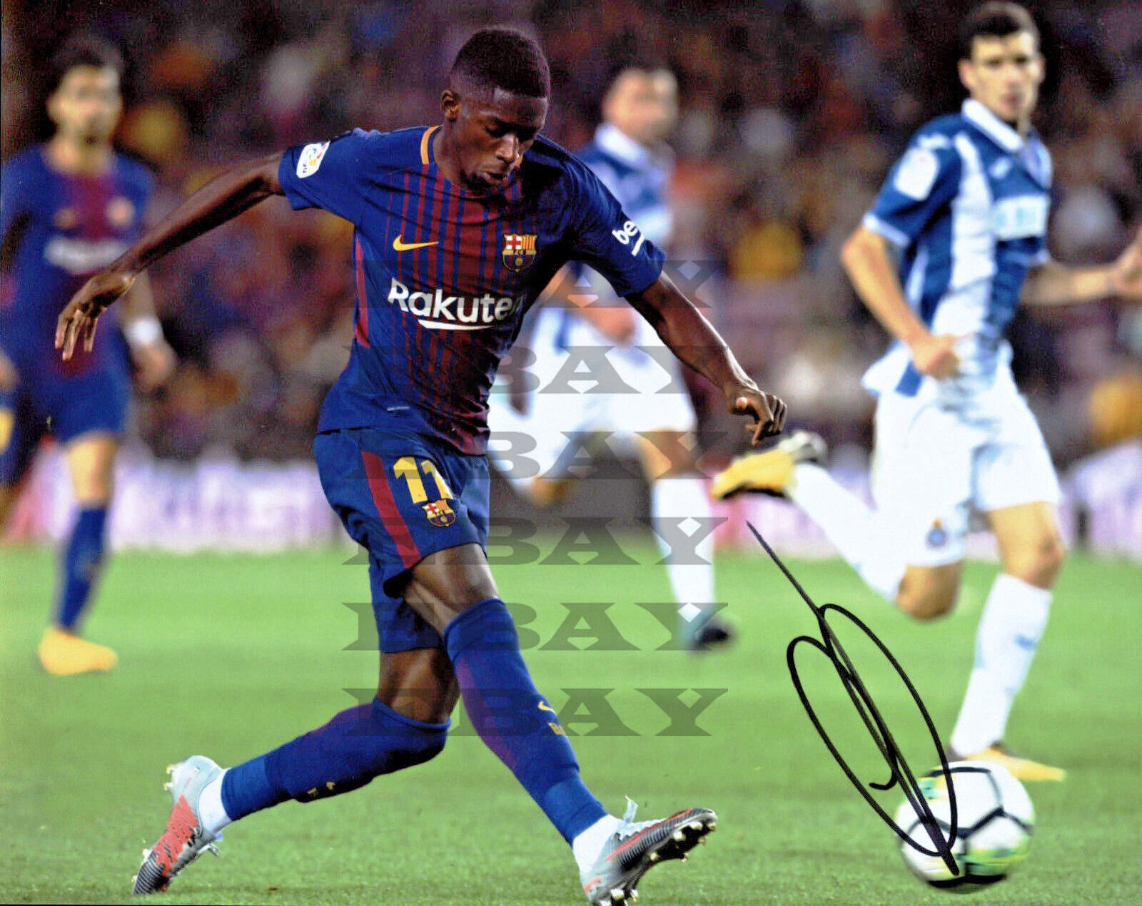 Ousmane Dembele Barcelona Signed Autographed 8x10 Photo Poster painting Reprint