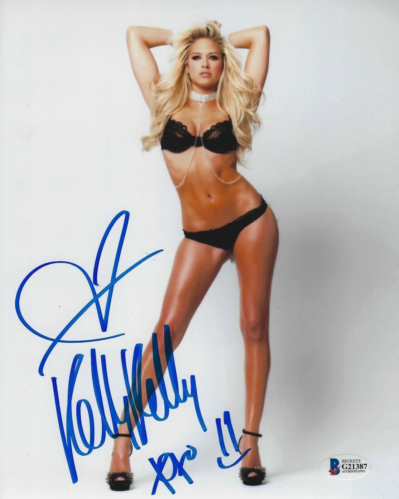 Kelly Kelly Signed 8x10 Photo Poster painting BAS Beckett COA WWE Wrestling Picture Autograph 9