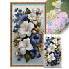 Flower-11CT Stamped Cross Stitch 40*70cm (Big Size)