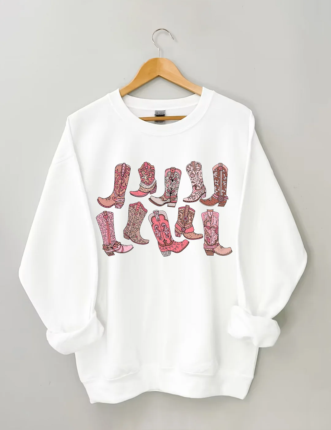 Cowgirl Boots Sweatshirt