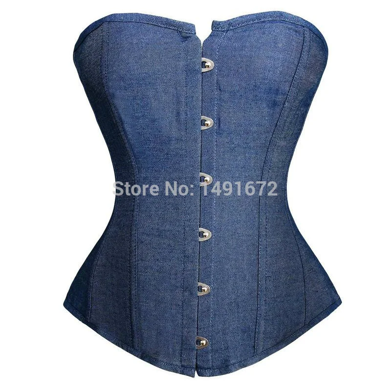 Billionm Sapubonv corset sexy cowboy lingerie brocade corselet overbust basque corsets and bustiers costumes victorian tops ladies gothic