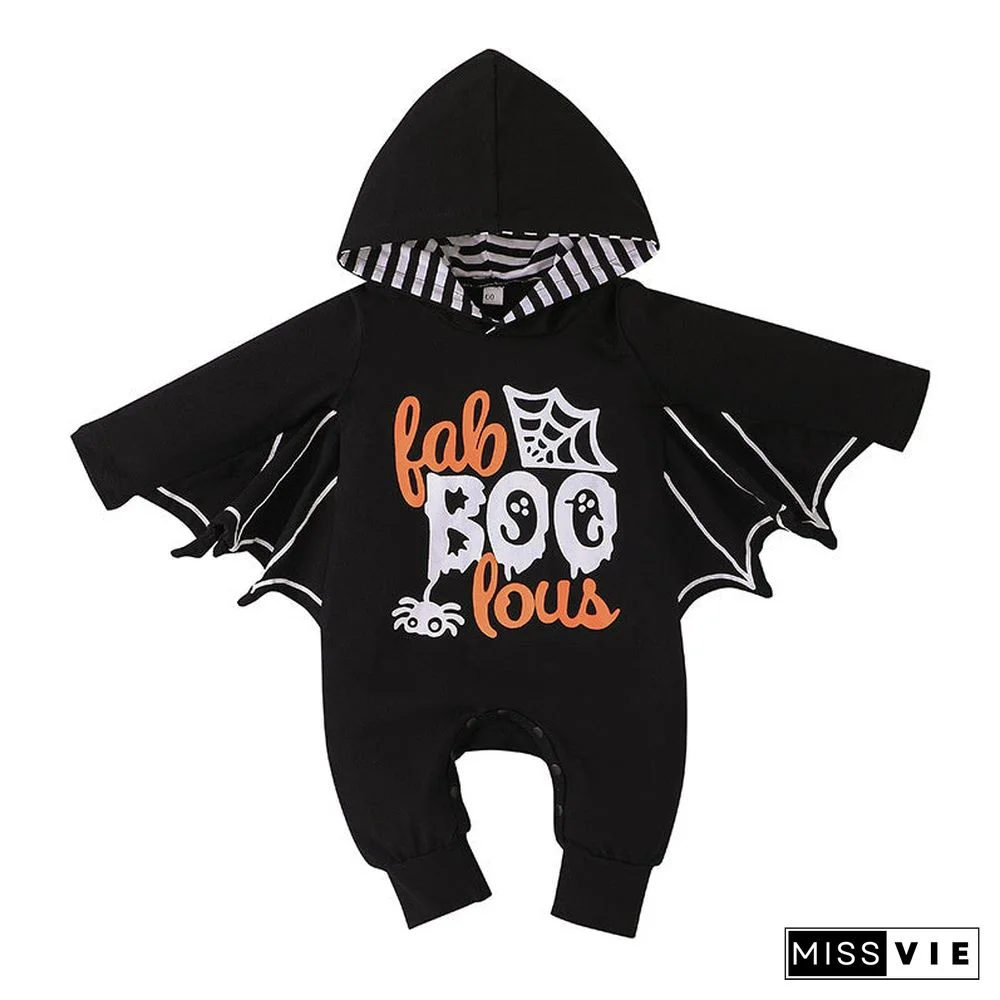 Baby/Toddler Boy long Sleeve Casual Printed Jumpsuit