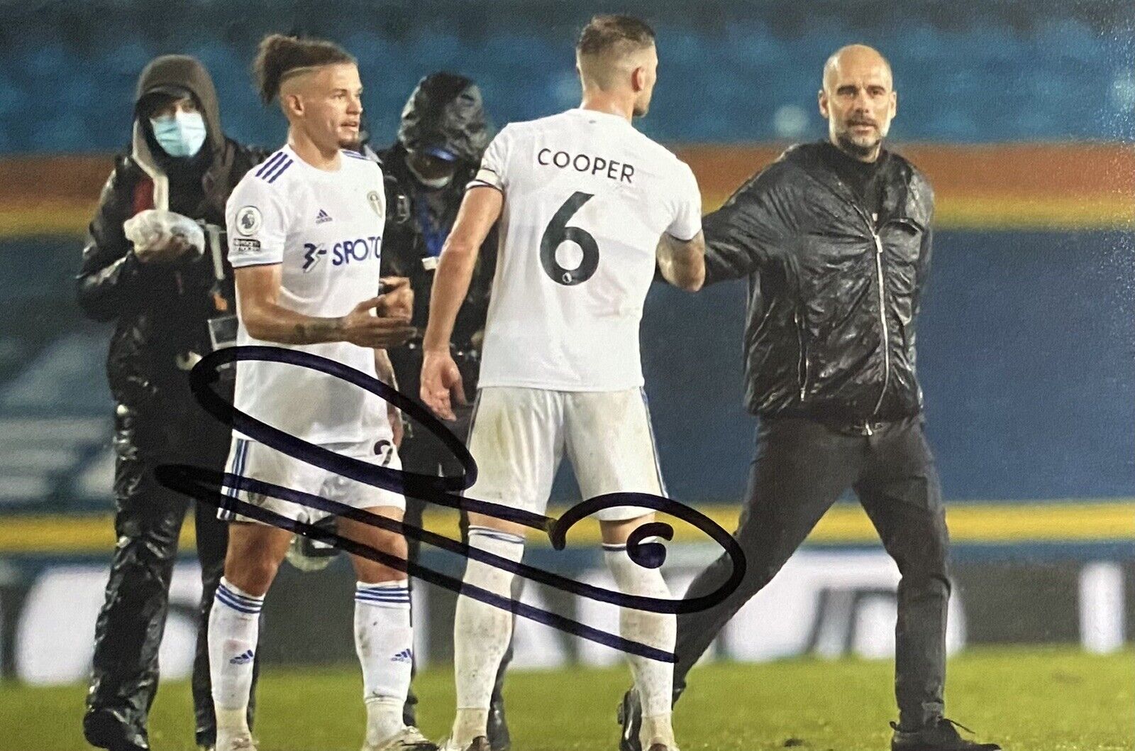 Liam Cooper Genuine Hand Signed Leeds United 6X4 Photo Poster painting, See Proof