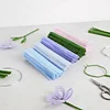 400 Pcs Pipe Cleaners Craft Kit with Floral Wires Tape Stamen and Ribbon Chenille Stems Flowers Craft Kit Suitable for Home Decor Handmade Gifts