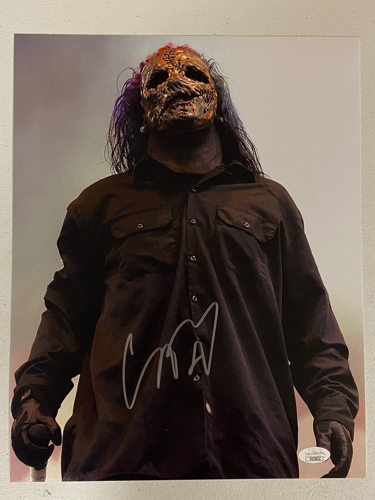 SLIPKNOT COREY TAYLOR SIGNED AUTOGRAPHED 11X14 Photo Poster painting EXACT PROOF JSA COA UU32622