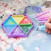 New Diamond Painting Hexagonal Beads Sorting Trays Rhinestone Storage Plate Multifunctional Funnel Disk Sieve Drill Disk DIY Tool Set
