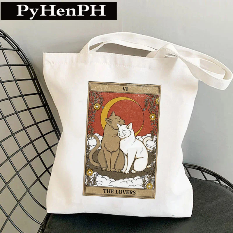 Tarot Card Shopper Bag Shopping Canvas Bags