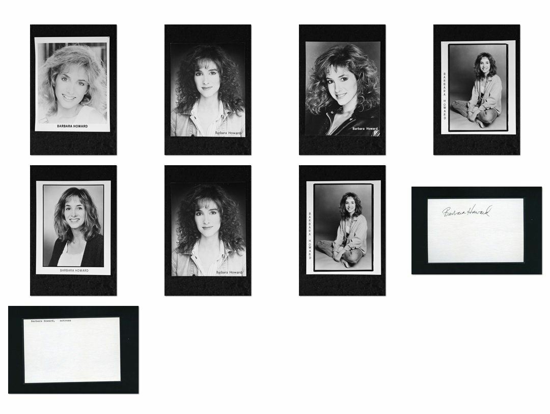 Barbara Howard - Signed Autograph and Headshot Photo Poster painting set - Falcon Crest