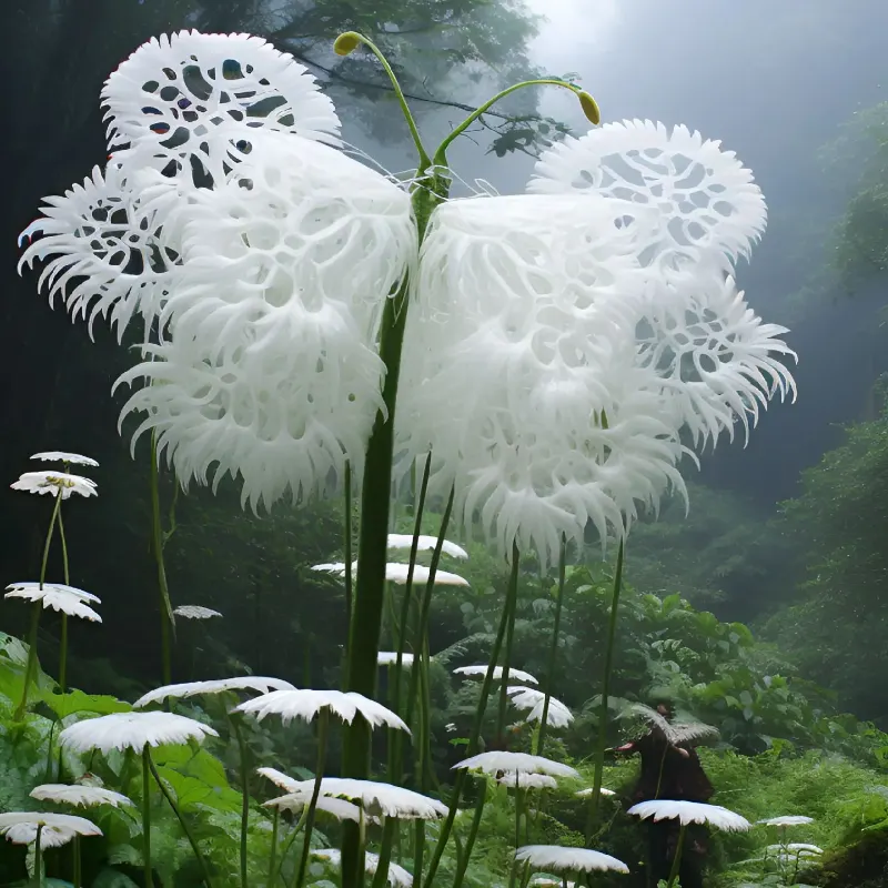 White Butterfly Flower Seeds-Amazing Angel Butterfly Plant🔥