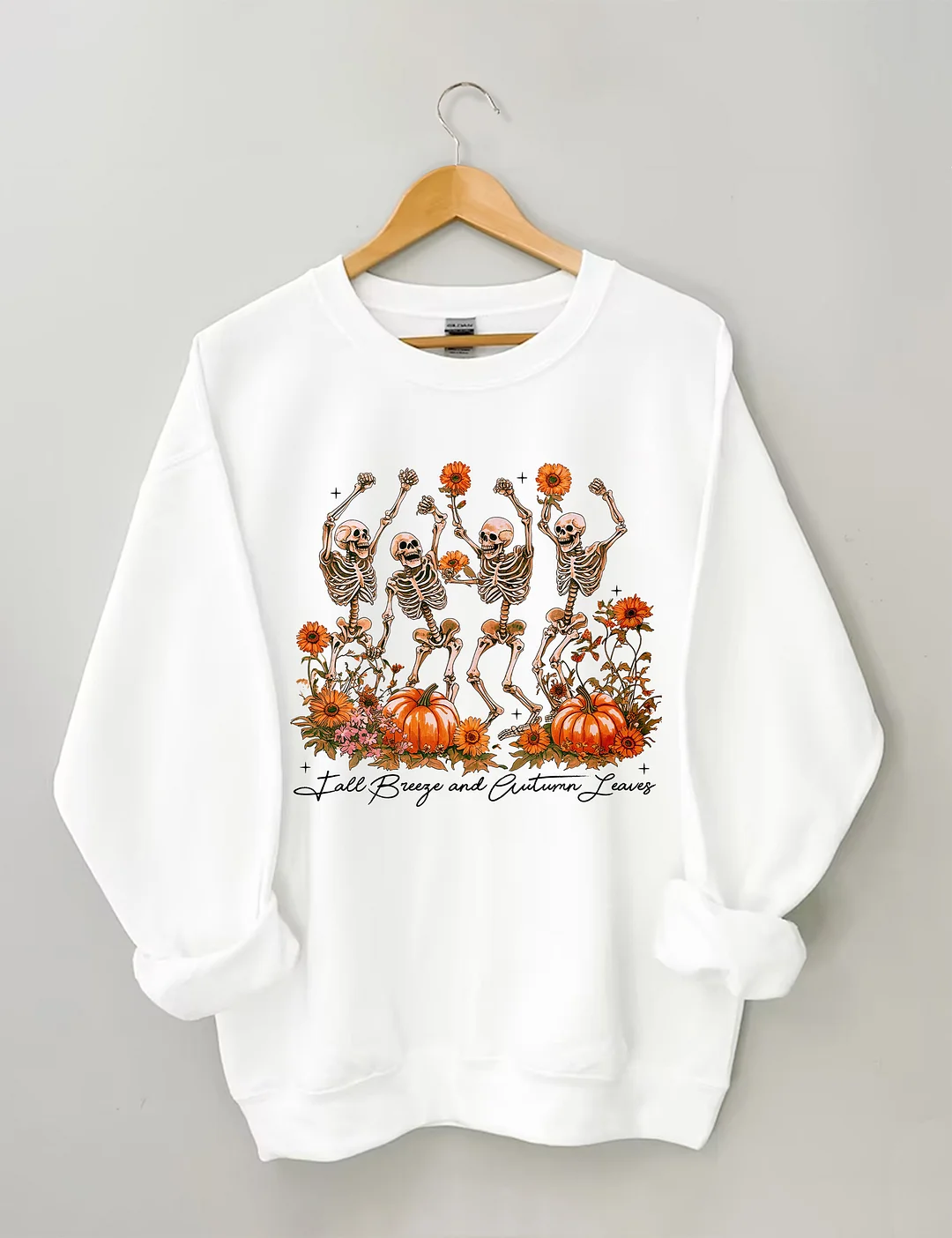 Fall Breeze and Autumn Leaves Sweatshirt