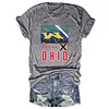 Ohio VS Michigan Rivalry Tee