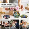 8pcs DIY Diamond Painting Coaster Kit - Peacock