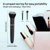 Makeup brush toys, ball vibrator for precise clitoral stimulation, G-spot vibrator with 10 vibration modes, nipple vaginal massager, sex toys for women