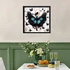 Diamond Painting-DIY Crystal Rhinestone Black Butterfly Girl(Box Packaging)