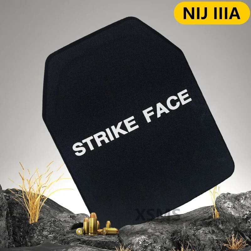 10" x 12" Level IIIA Strike Face PE Soft Bulletproof Plate