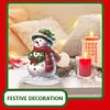 2D flacher Schneemann Druck DIY Desktop Diamond Art Kits für Home Office Desktop Dekor