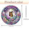 Diamond Painting Single-Sided Acrylic Butterfly Pendant for Home Wall Door and Window Decoration