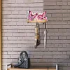 (US Local)Butterfly DIY Diamond Painting Hanging Hook No Hole Punching Wall Decoration