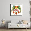 Christmas Bells-11CT Stamped Cross Stitch 24*24cm/9.45*9.45in tapestrymarket