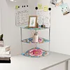 Plateau de rangement de fleurs en acrylique &agrave; 3 niveaux-bo&icirc;te de rangement de bricolage