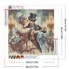 Retro Dance Partner - Diamond Painting - Full Round Drill (Canvas|40*40cm)