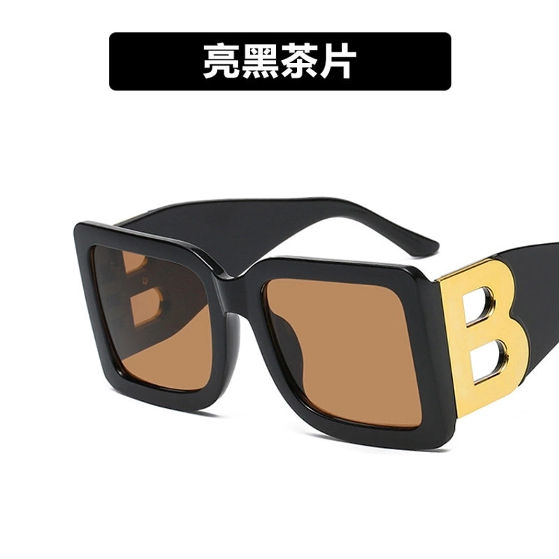 Retro Fashion Letter Women’s Sunglasses