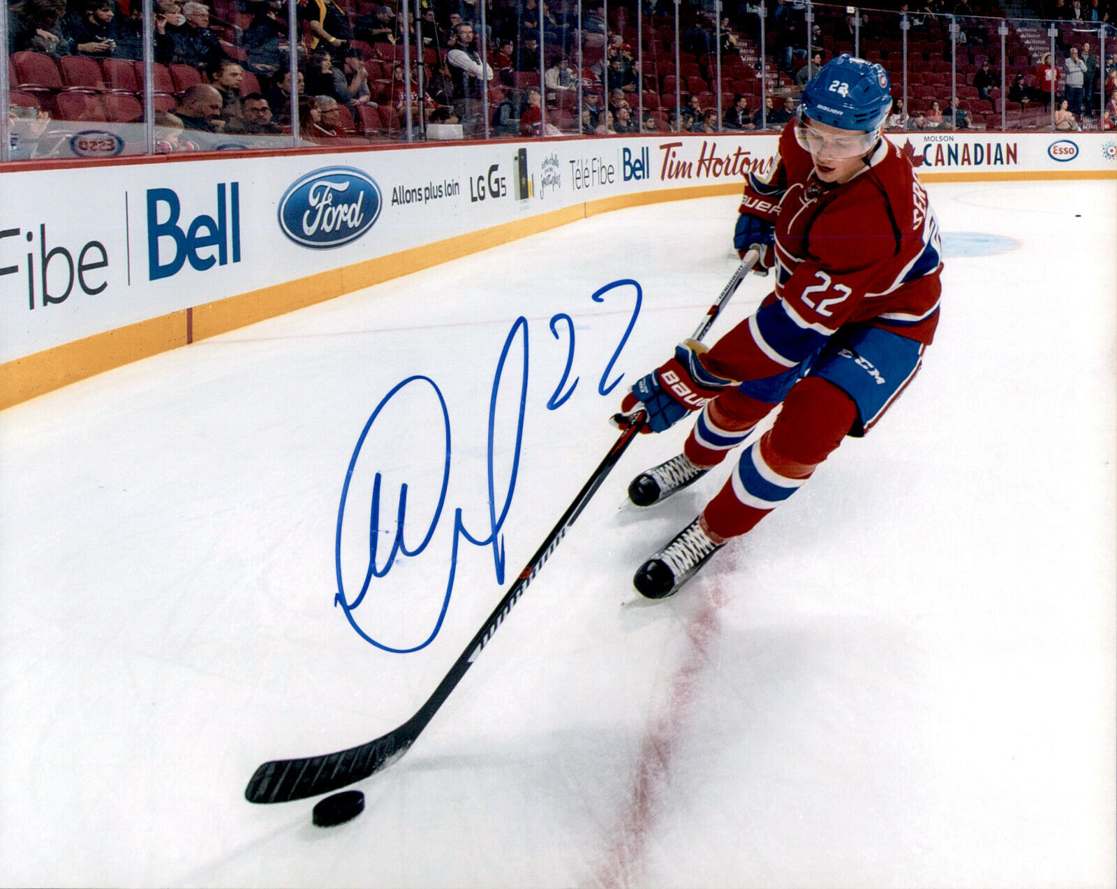 Mikhail Sergachev SIGNED 8x10 Photo Poster painting MONTREAL CANADIENS