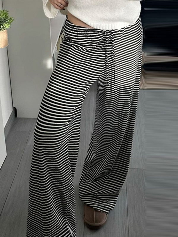 Mature Women Fashion Joggers Loose-fitting Low-rise Casual sweatpants