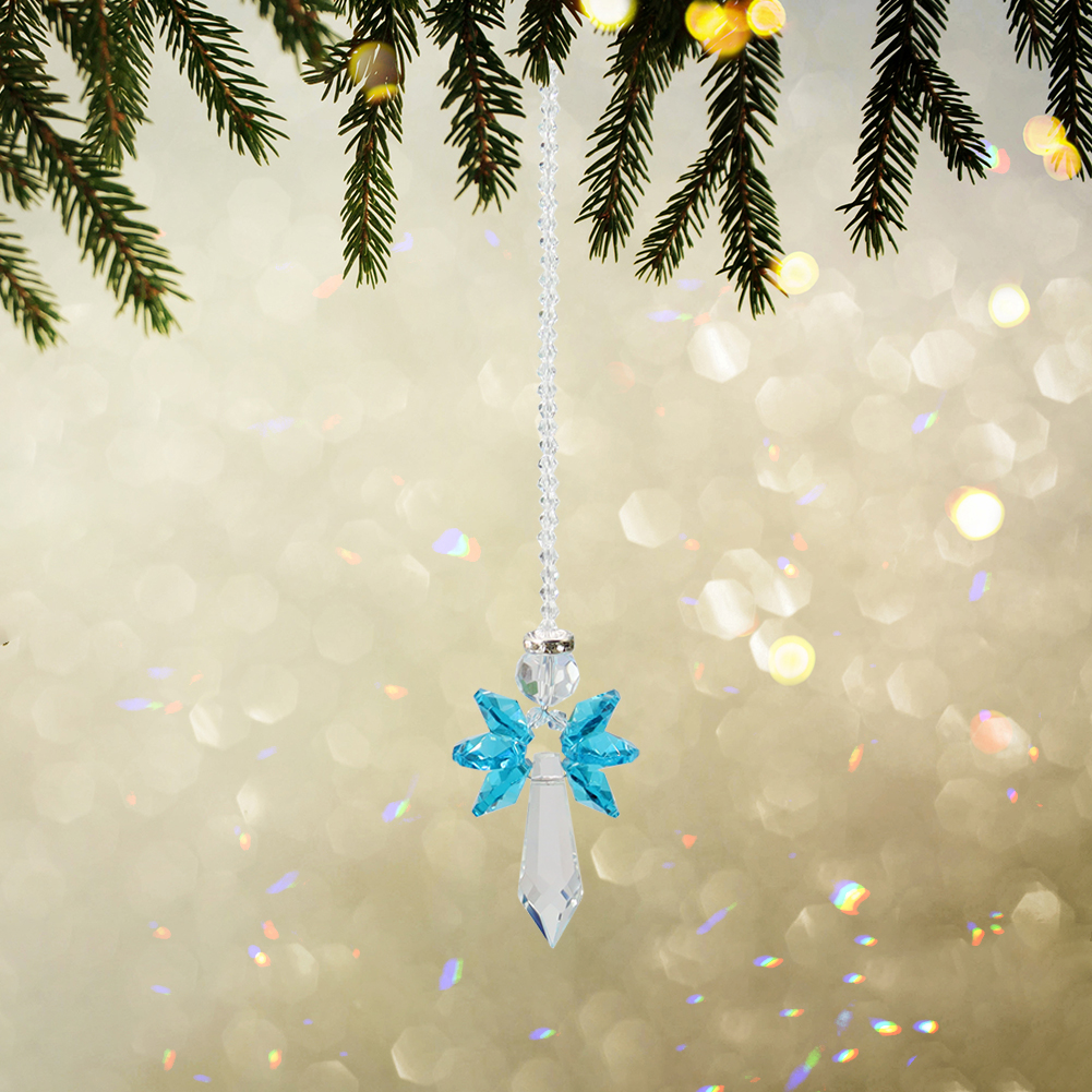 

Light Blue Angel - Art Crystal Suncatcher, 501 Original