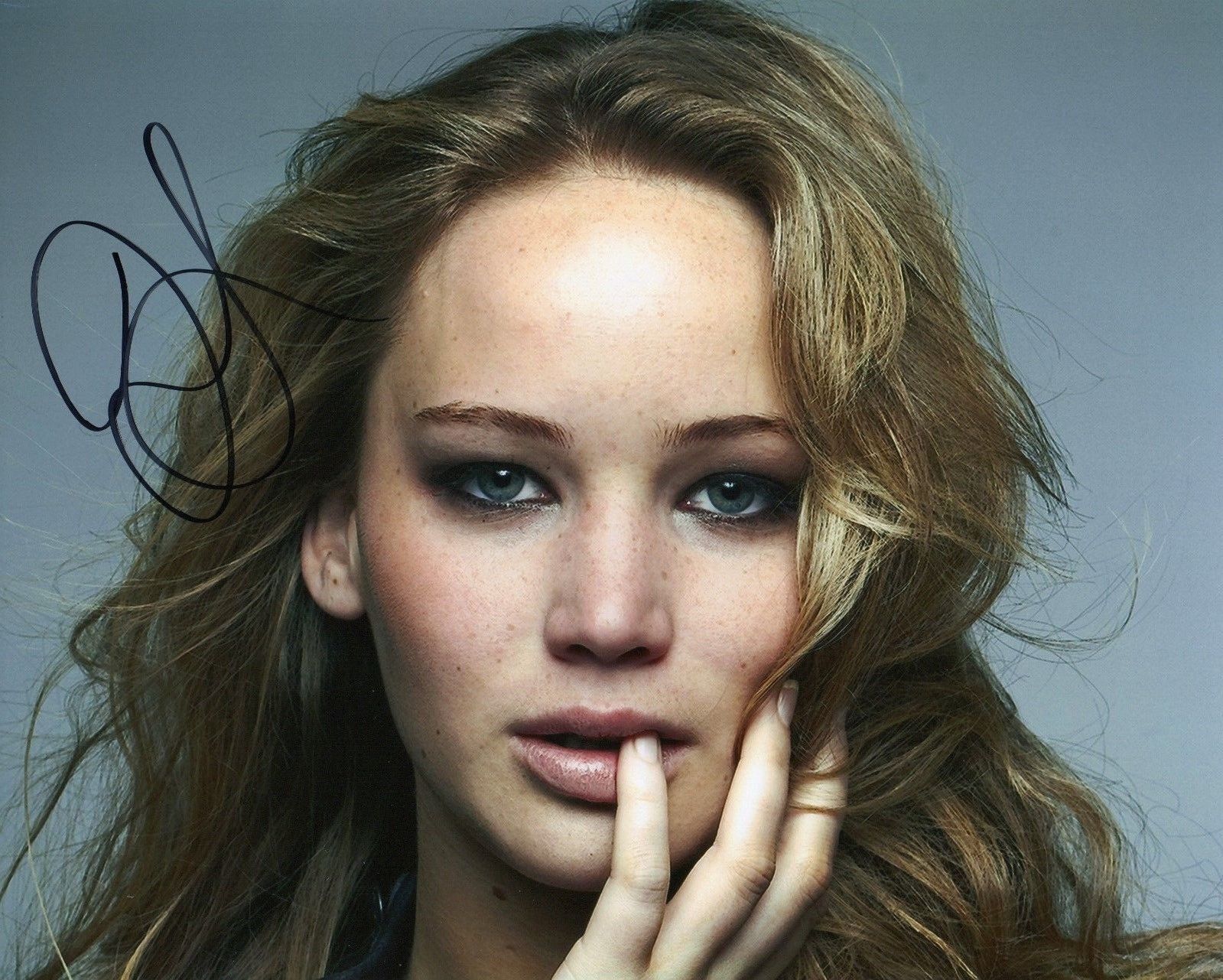 JENNIFER LAWRENCE AUTOGRAPHED SIGNED A4 PP POSTER Photo Poster painting PRINT 13