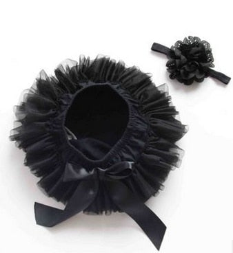 Baby Cotton Chiffon Ruffle Bloomers Cute Baby Diaper Cover Newborn Flower Shorts Toddler Fashion Summer Clothing Lanfubeisi