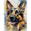 German Shepherd-11CT Stamped Cross Stitch 40*53cm tapestrymarket