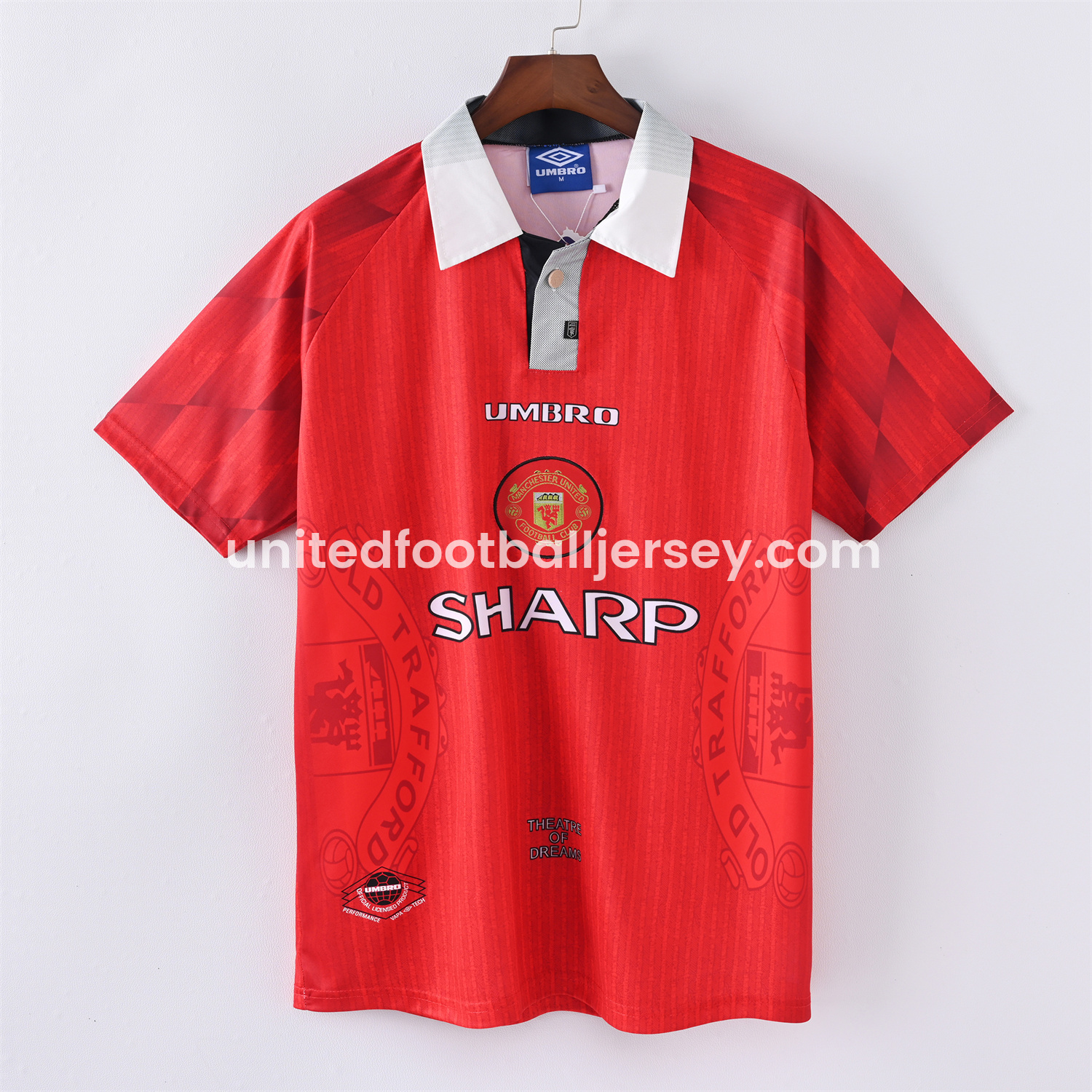 Manchester United Retro 96-97 Home Jersey