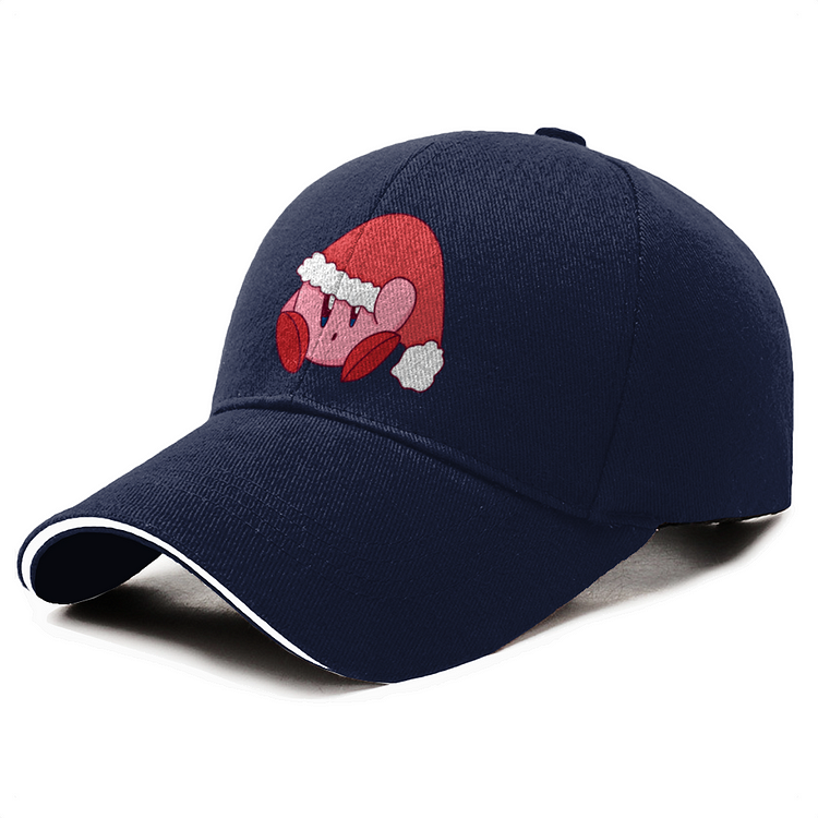 Christmas Hat Is Too Big, Kirby Baseball Cap