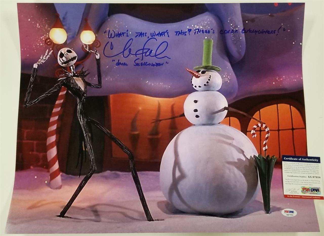 Chris Sarandon signed 16x20 Photo Poster painting #4 Nightmare Jack Skellington ~ PSA/DNA COA