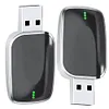 2 in 1 Wireless CarPlay Android Auto Adapter Plug & Play for Factory Wired Cars