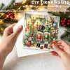 6pcs Nutcracker DIY Diamond Painting Cards Art 15x15cm for Adults